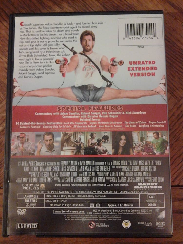 その他 Two of Us [DVD] [Import] cm3dmju Amazon.com: You Don't Mess with the Zohan (1-disc Extended